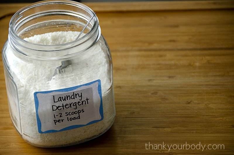 Borax-Free Laundry Detergent: All natural and easy to make!